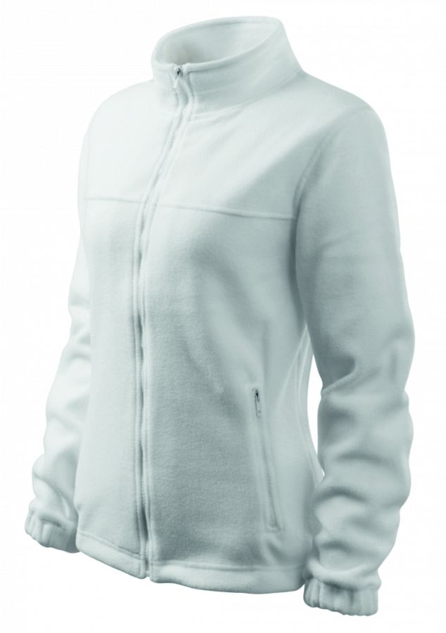 Mikina fleece dámská bílá 504 vel. XXL - Obrázek Mikina fleece dámská bílá 504 vel. XXL - Obrázek